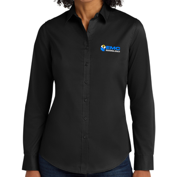 EMC -Black Dress Shirt -Women