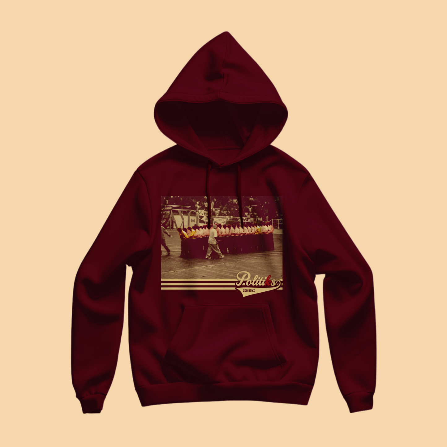2K2 PROBATE HOODIE - Krimson