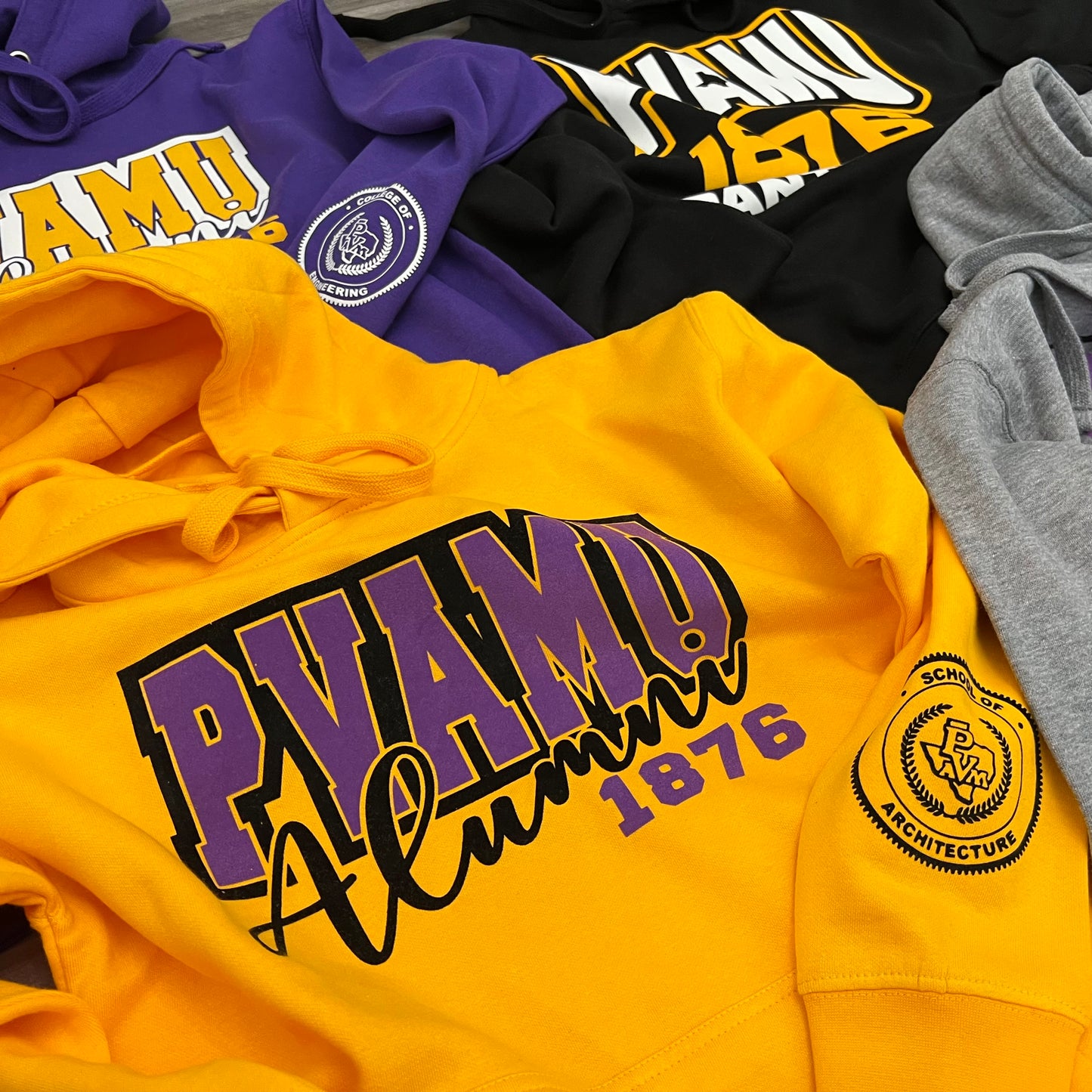 PV ALUMNI Gold Customizable Hoodie