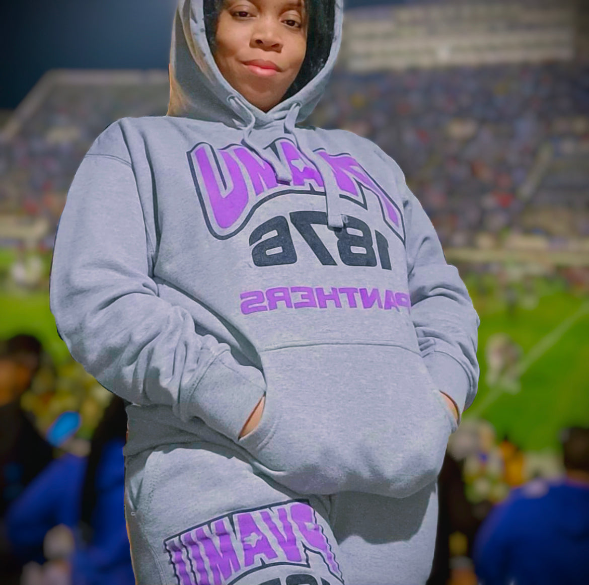 PVAMU PANTHERS Grey - Hoodie