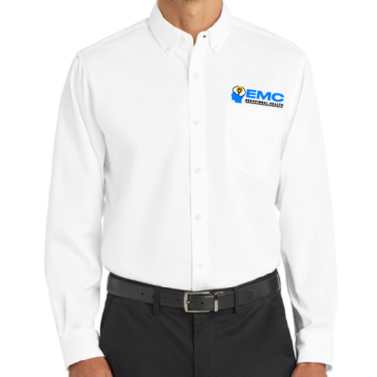 EMC -White Dress Shirt -Men